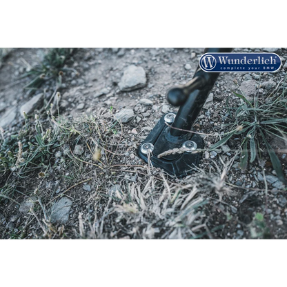 BMW F Series GS Ergonomics - Side Stand Enlargement - Lowered Suspension