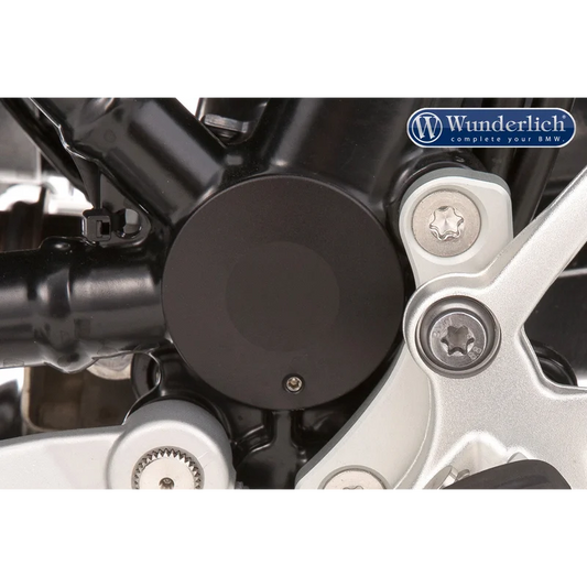 BMW RNineT Styling - Swingarm Pivot Cover - Black / Left