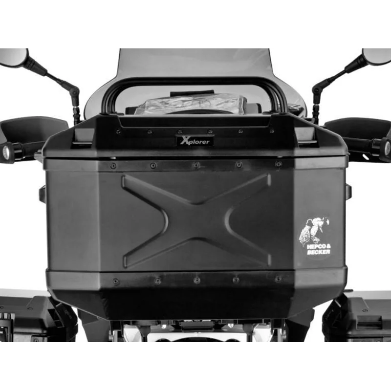 Top case 45L Xplorer - Aluminium