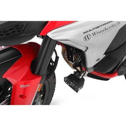 DUCATI Multistrada V4 - LED Auxillary lights Microflooter 3 - Black
