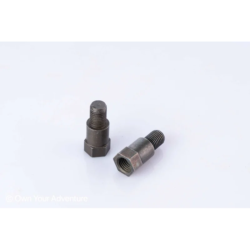 Mirror HEIGHT Adaptors M10 1.25 - 20MM RISE (MIX) - 1N ALL FORWARD + 1N ALL REVERSE / M10 1.25 / Height Increase 20MM