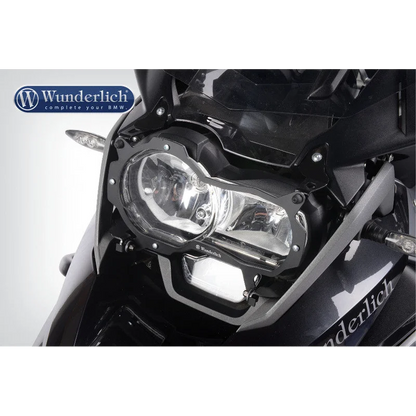 BMW GS Protection - Headlight Guard Foldable (Lexan Clear) - Clear