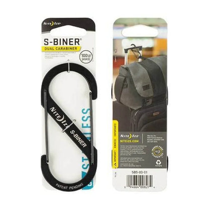 S-Biner Standard (Stainless) - 3N (COMBO SIZE #2 - #3 - #4) / Natural Steel / Stainless Steel