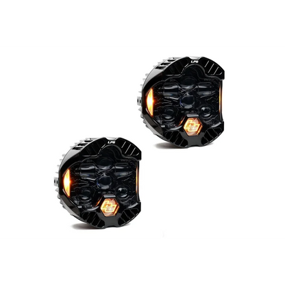 DOT LP6 LED HEADLIGHT REPLACEMENT PAIR - UNIVERSAL - White