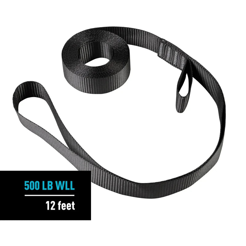 CAMJAM™ RATCHET DOUBLE LOOP REPLACEMENT STRAP - 12 feet