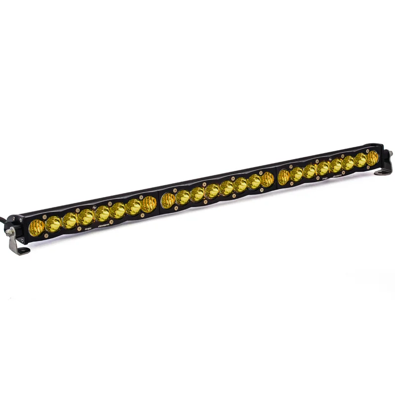 Aux LED Bar - S8 Series - 254mm (10 Inch) / Driving Combo / Amber