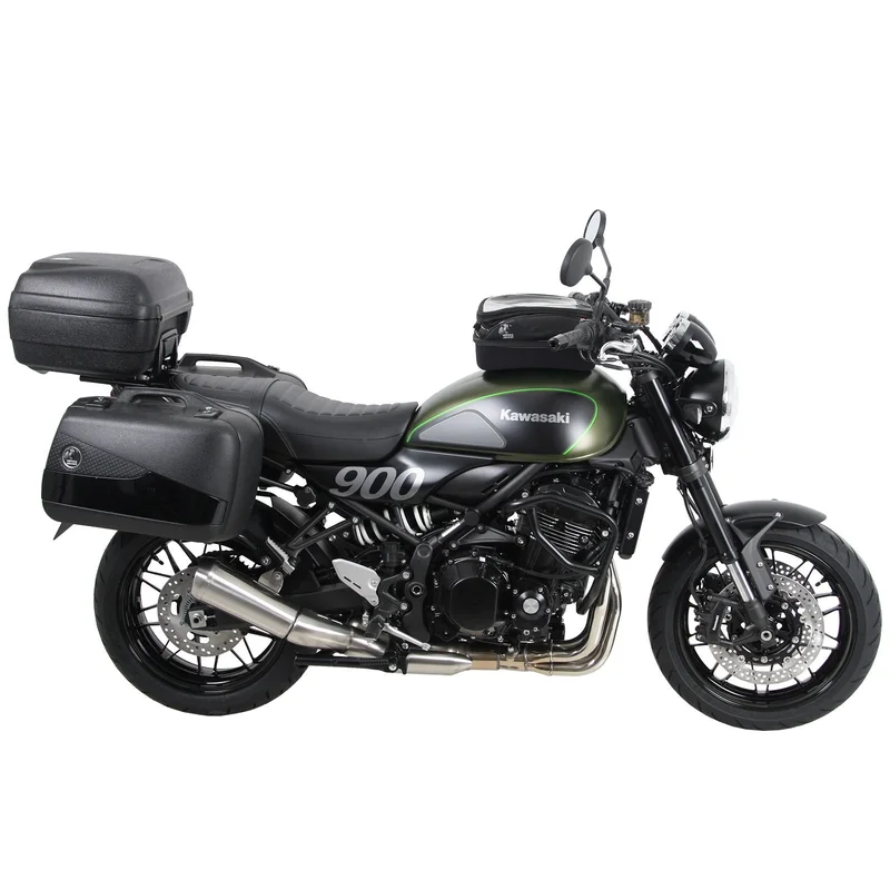 Kawasaki Z900 Cafe Luggage - Top case carrier (Aluminium) - Movable Hinge