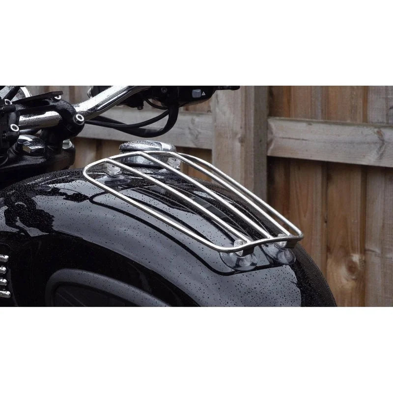 Universal Carrier Aero Parcel Rack - Stainless Steel - Stainless Steel