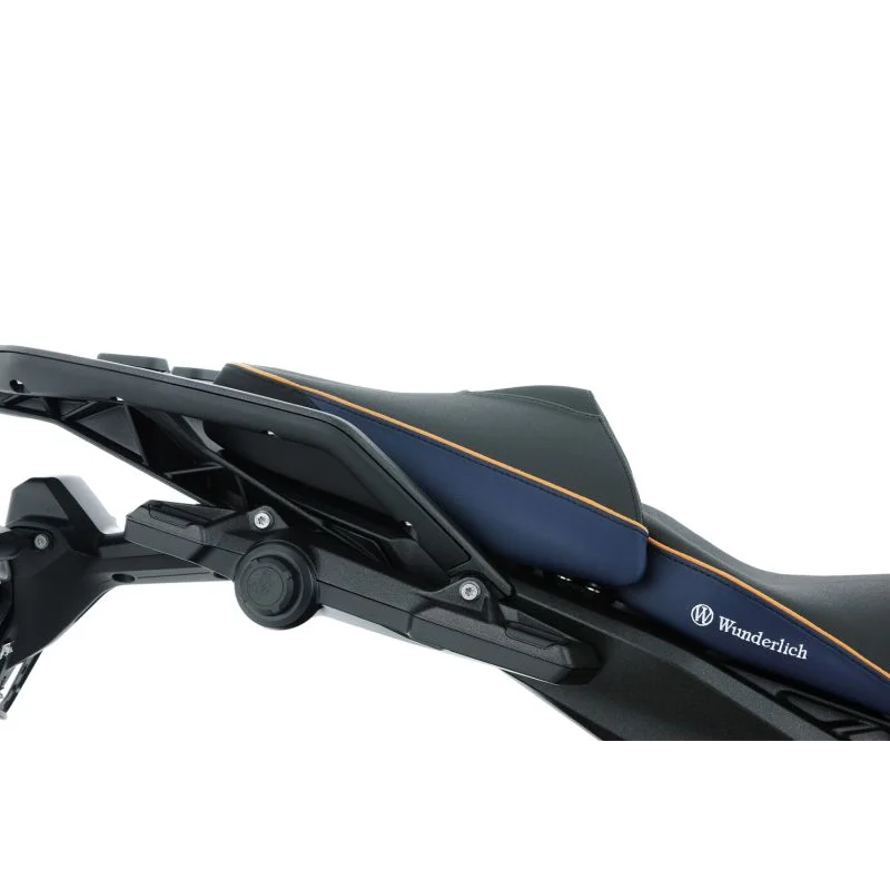 BMW R 1300 GS Ergonomics - Wunderlich "Active Comfort" (Heating) Seat - Imperial Blue-Gold / Rider / high(+20mm)