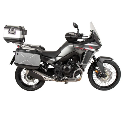 HONDA XL 750 Transalp Topcase carrier - Alu Rack for OEM Rack - Black