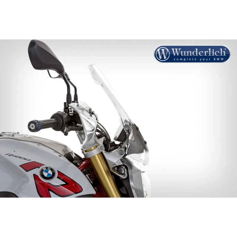 BMW R1200R Screens - Touring - Smoked Grey