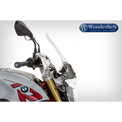 BMW R1200R Screens - Touring - Smoked Grey