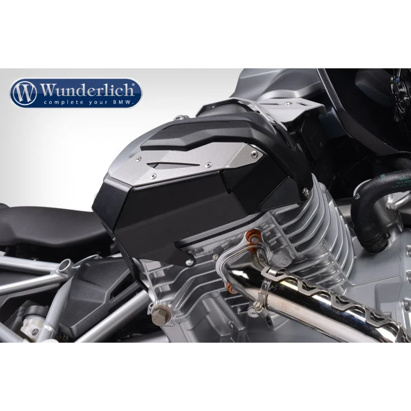 BMW R Series Protection - Valve Cover & Cylinder (Dakar) - Black