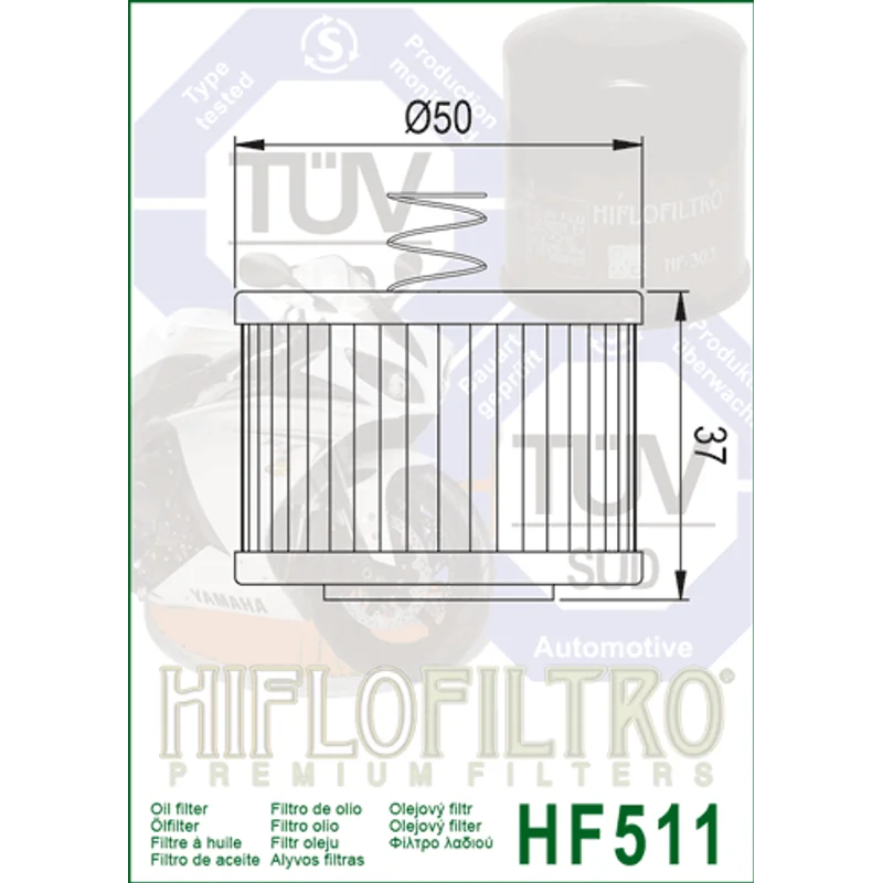 Oil Filter 511 - Hiflo