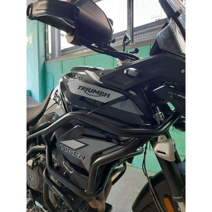 Triumph Tiger 850 & 900 Protection - Guard TANK SOLID - Stainless Steel - Matte