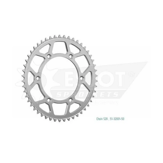 Sprockets Rear (32001-50T) - Esjot