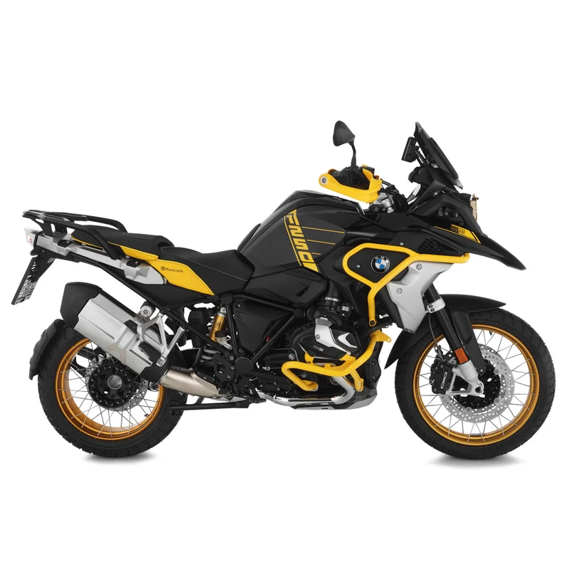 BMW R 1250 GS Protection - Engine Crash Bars "Edition 40 Years GS" - Natural Steel / Stainless Steel