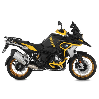BMW R 1250 GS Protection - Engine Crash Bars "Edition 40 Years GS" - Natural Steel / Stainless Steel