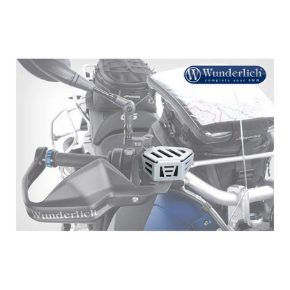 BMW R Series Protection - Reservoir Guard "Brake" (Front) - Silver