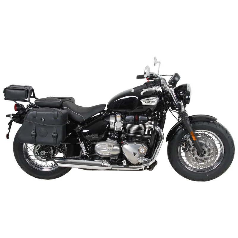 Triumph Bonneville SpeedMaster Carrier Topcase - Tubed Carrier - Black