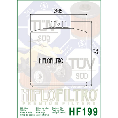 Oil Filter 199 - Hiflo