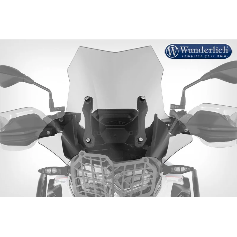 BMW F850GS Screen - Windscreen Marathon - Long / Smoked Grey