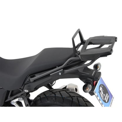 Honda CB 500X Carrier - Top Case Carrier (Anthracite) - Fixed Hinge