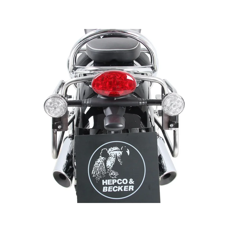 Triumph Bonneville  SpeedMaster Carrier - Sidecases 'Permanent' - Black