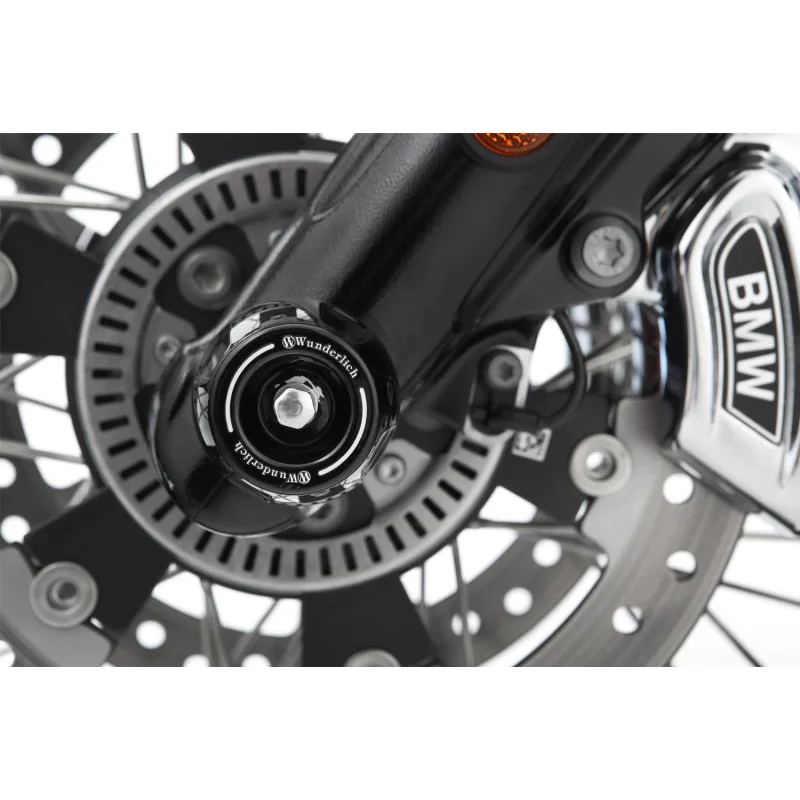 BMW R-Series Protection - Slider Axle (Front) - Black