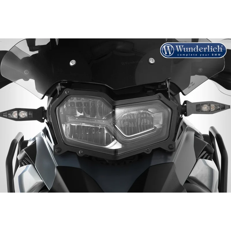 BMW F Series GS Protection - Headlight Protector (Foldable) - Clear
