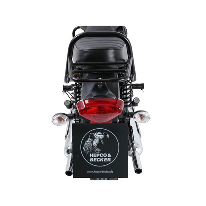 Kawasaki W800 Street/Cafe Carrier Topcase - Tubed Carrier - Chrome