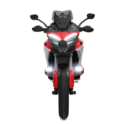 DUCATI Multistrada V4 - LED Auxillary lights Microflooter 3 - Black