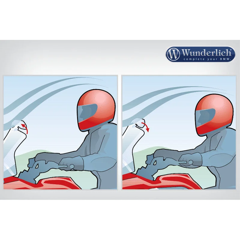 Screen Wind Deflector - Ergo 3D (232*82) - Smoked
