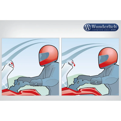 Screen Wind Deflector - Ergo 3D (232*82) - Smoked