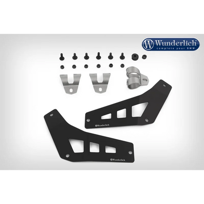 BMW R1250GSA Protection - Filler Plate for Reinforcement Bar - Black