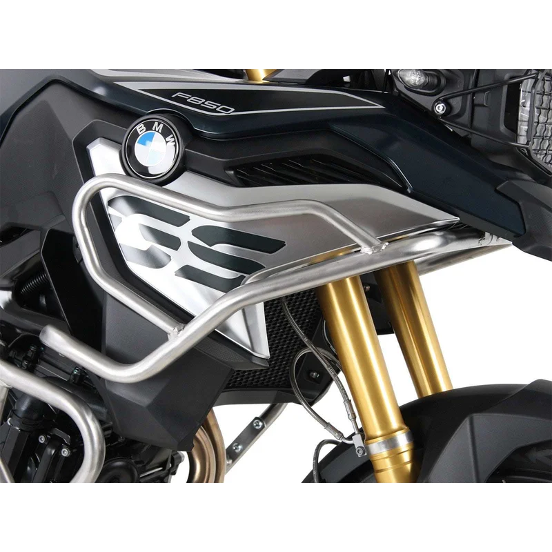 BMW F Series GS Protection - Tank Guard - Stainless Steel
