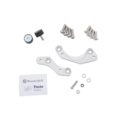 BMW R Nine T Ergonomics - Footrest Lowering Kit - Black