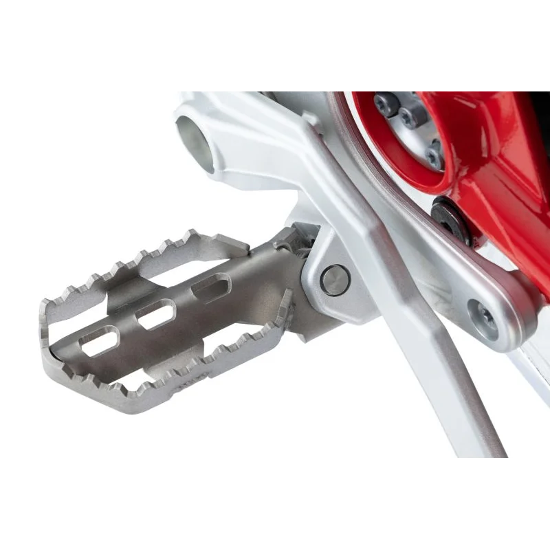 BMW R SER Ergo - Footrests "ULTI: - Silver