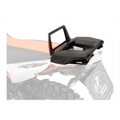 KTM 790 Adventure Topcase carrier - Alu Rack combination with original rear rack
