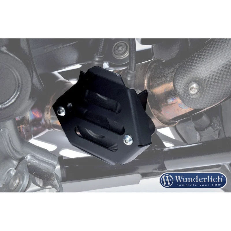 BMW R NineT Protection - Exhaust Flap Guard - Black / Upto 2020 Euro 4