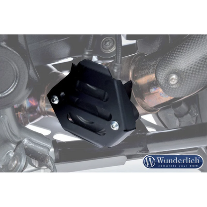 BMW R NineT Protection - Exhaust Flap Guard - Black / Upto 2020 Euro 4