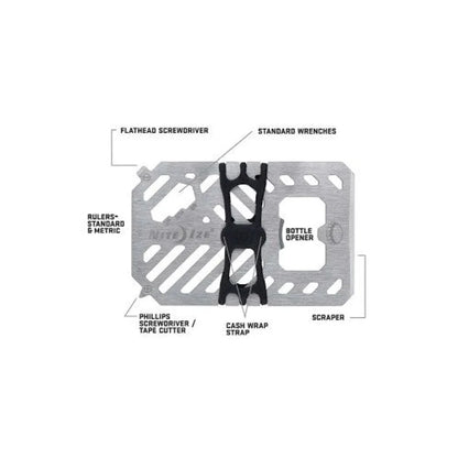 MONEY CLIP + RFID BLOCK + TOOLS