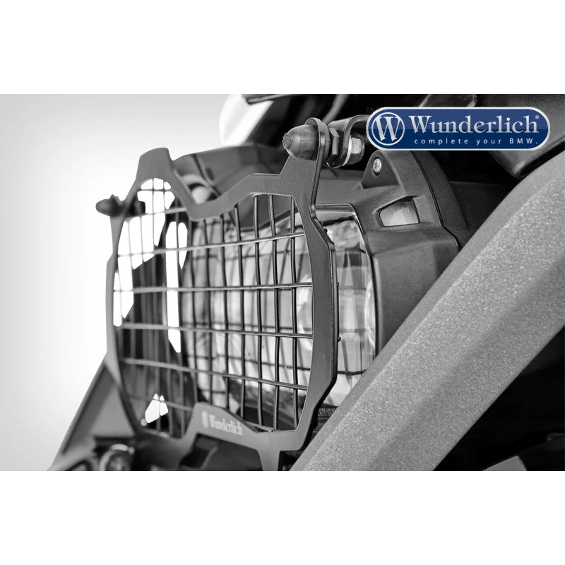 BMW R Series GS Protection - Headlight Guard Foldable (Metal) - Black