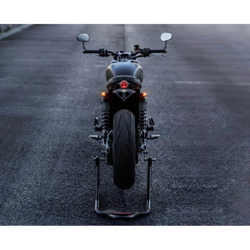 Triumph Bonneville Ergonomics - FootPegs (Ranger) Solo Rider Set