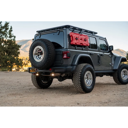 JEEP WRANGLER OE RUBICON OR SAHARA BUMPER DUAL REVERSE LIGHT KIT - ONX6+ 50 INCH - Clear / Upfitter