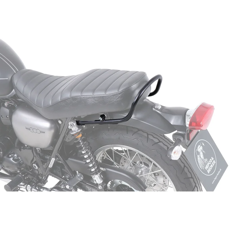Kawasaki W800 Street/Cafe Ergonomics - Pillion Grab Railing