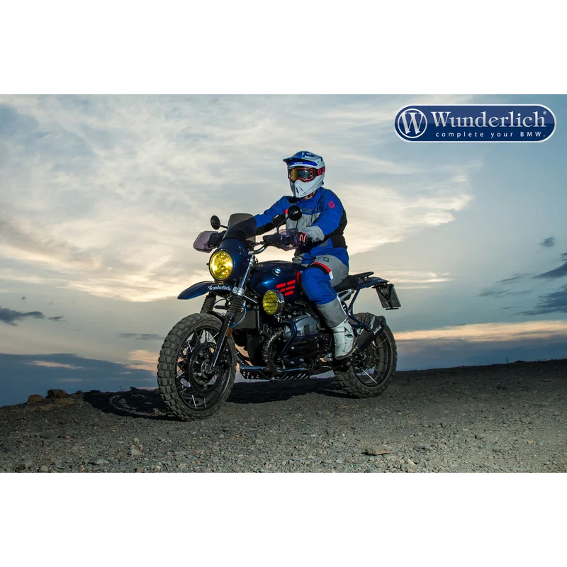 BMW RNineT Ergonomics - Seat :Rider" - Passenger / Orange