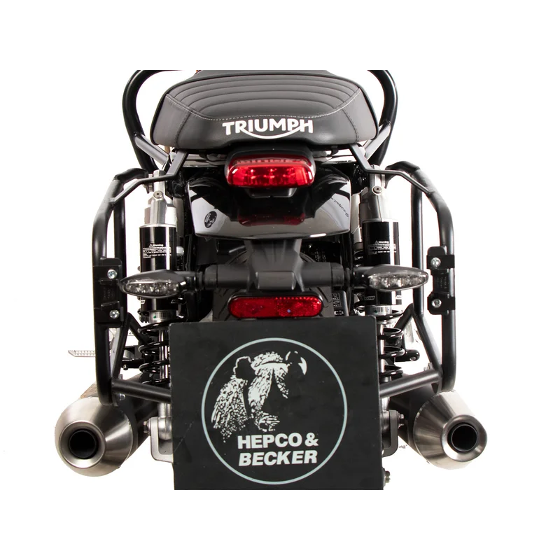 TRIUMPH SPEED TWIN 900 Carrier - Sidecarrier (Permanent Mount) - Black