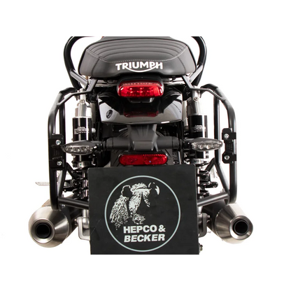 TRIUMPH SPEED TWIN 900 Carrier - Sidecarrier (Permanent Mount) - Black