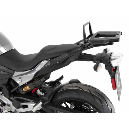 BMW F 900 XR Topcase carrier - Alu Rack combination with original rear rack
